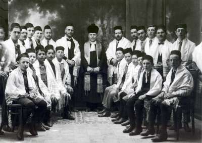 Yeshiva Students and Their Teachers, Jerusalem